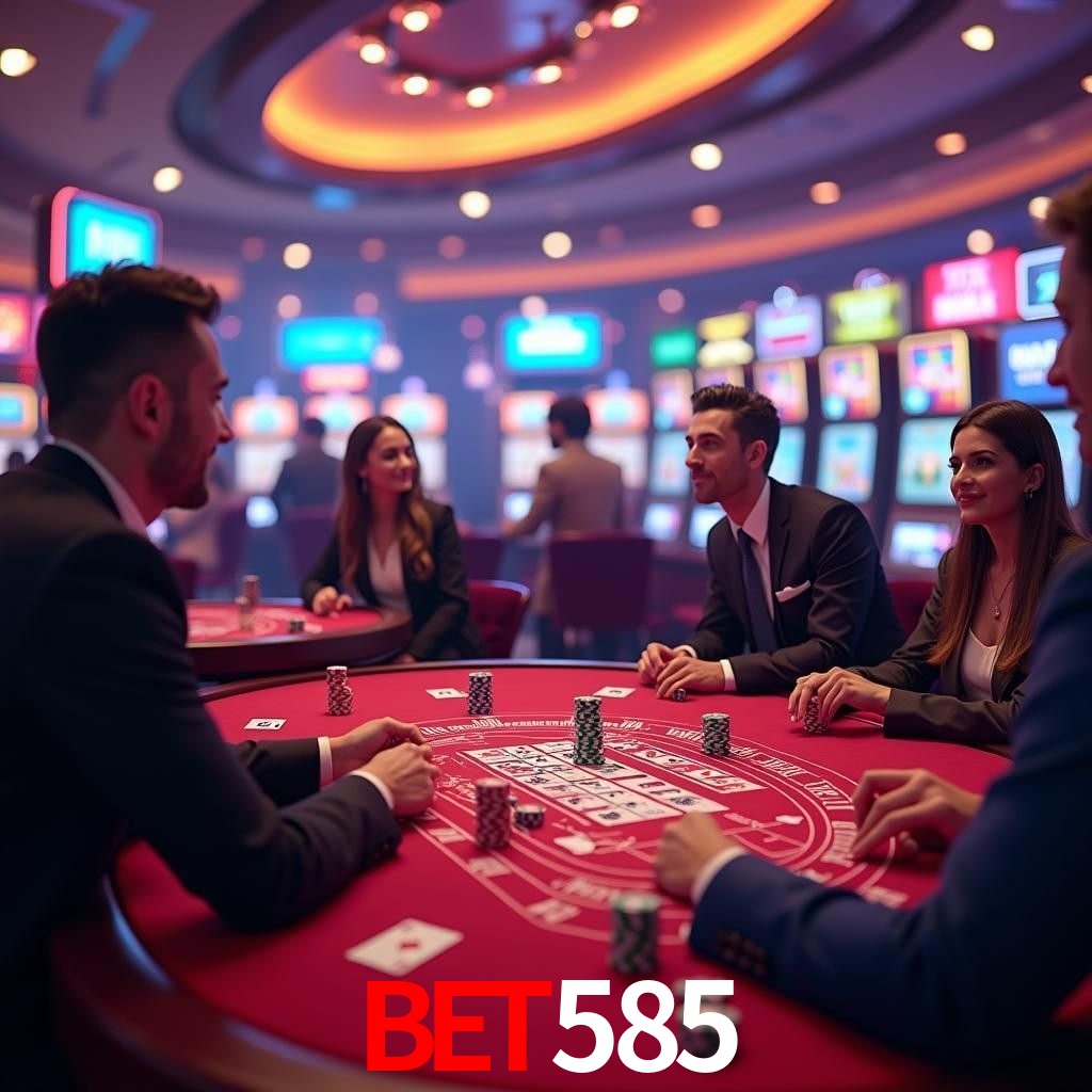 Interface do App bet585